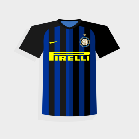 Inter Milan Away Jersey Elmwood Park Bowling Club