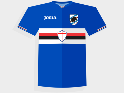 Sampdoria Away Jersey