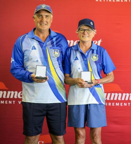 National mixed pairs bronze medallists