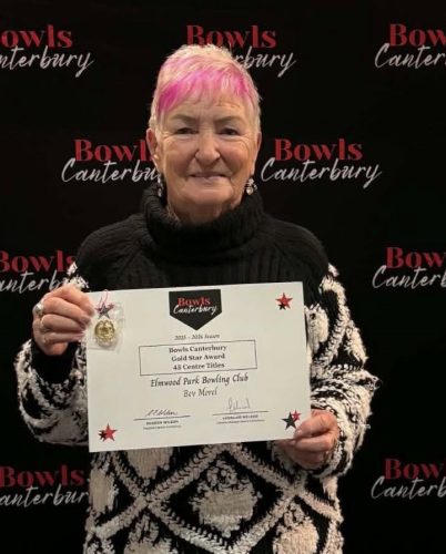 45 Centre titles for Bev Morel. What an achievement.
