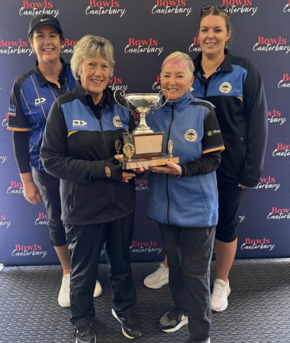 Apl 18 C of C finals. Winners women’s fours.