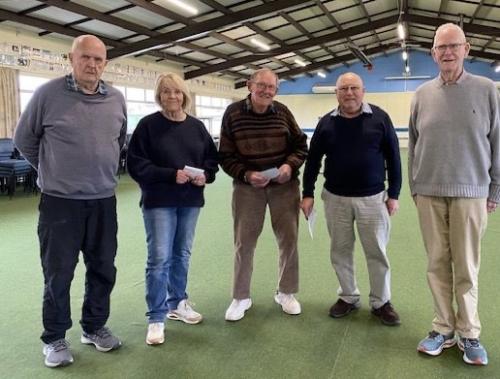 Indoor bowls winners