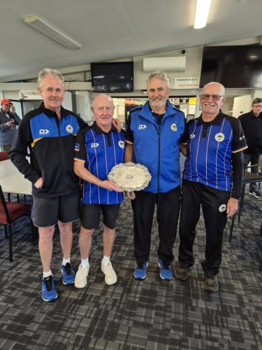 Centre O60 fours winners.