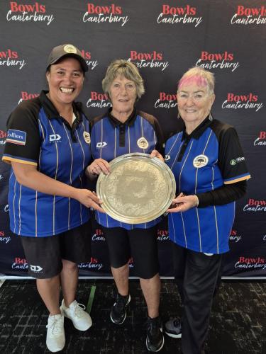 Centre women’s triples championships