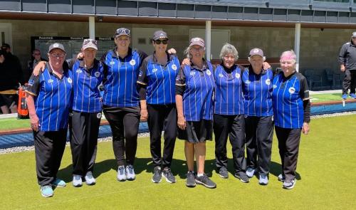 Women's Div. 1 Sevens winners.