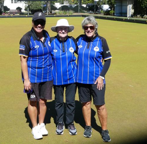 March 7 Women's triples champions